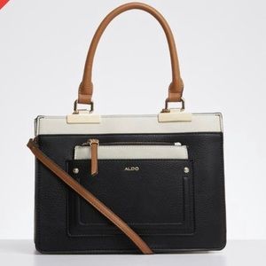 Aldo Colorblock Satchel Bag